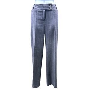 Ann Taylor Gray Wool blend Margo Boot Cut slacks